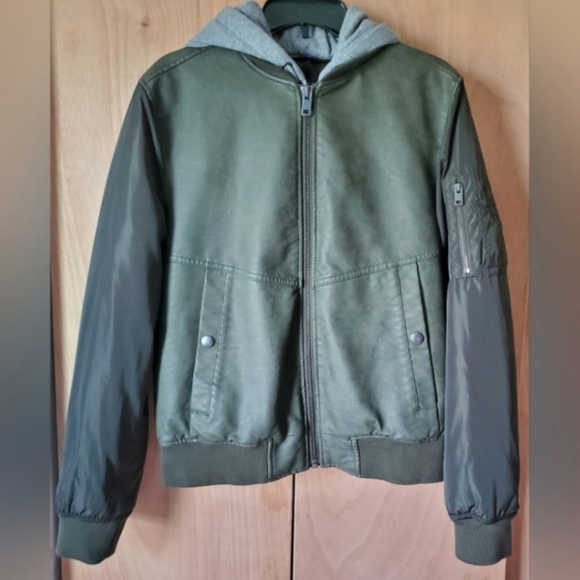 NWT Green Bomber Jacket